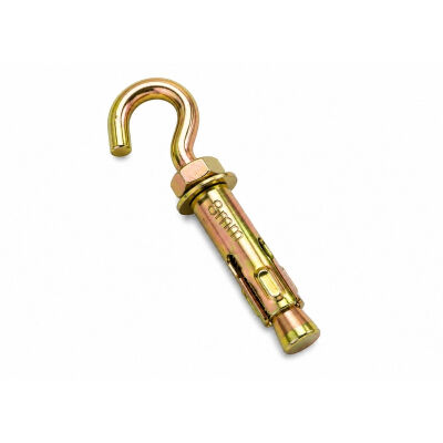 8mm Kancalı Çelik Dübel